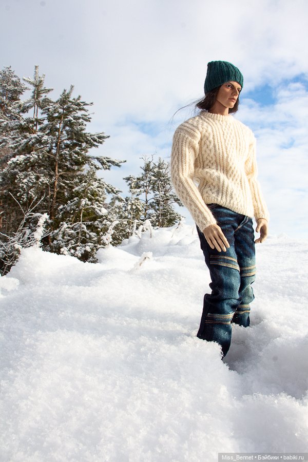 Наша зима — Фотоистории с куклами BJD (БЖД): сериалы (фото 8)