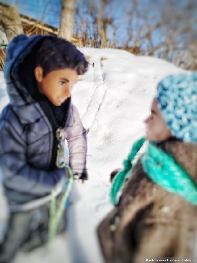 Зимняя прогулка Артема и Алены (фото 7)