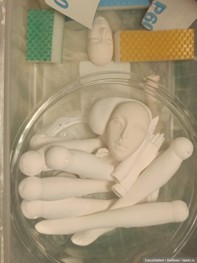 Бесконечное шлифование — Авторские фарфоровые куклы (OOAK): ручная работа