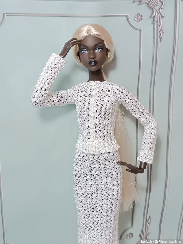 Магия белого — Одежда и обувь для кукол своими руками: фото (фото 3)