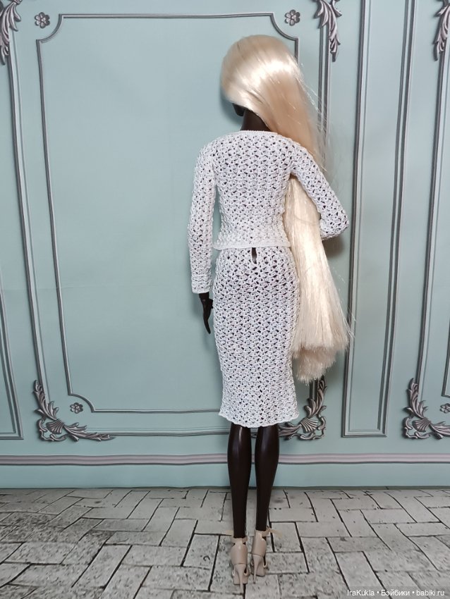 Магия белого — Одежда и обувь для кукол своими руками: фото (фото 9)