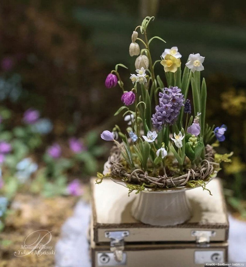 Флористика на Miniature Art Festival Miyagi от Yukari Miyazaki (фото 2)