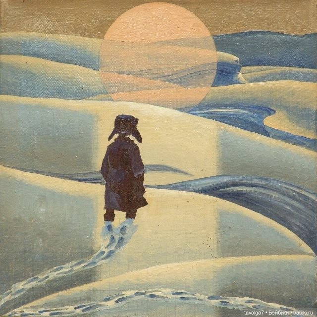 Книжная графика детство зимой в СССР