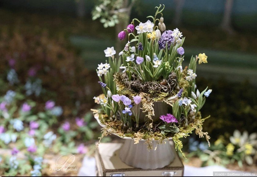 Флористика на Miniature Art Festival Miyagi от Yukari Miyazaki (фото 7)
