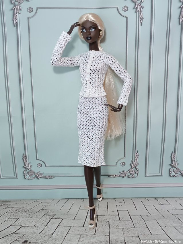 Магия белого — Одежда и обувь для кукол своими руками: фото (фото 5)