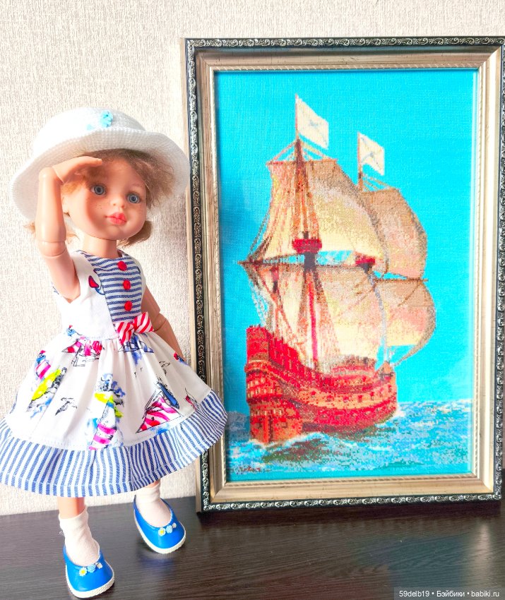 Мой "Парусник" счётным крестом