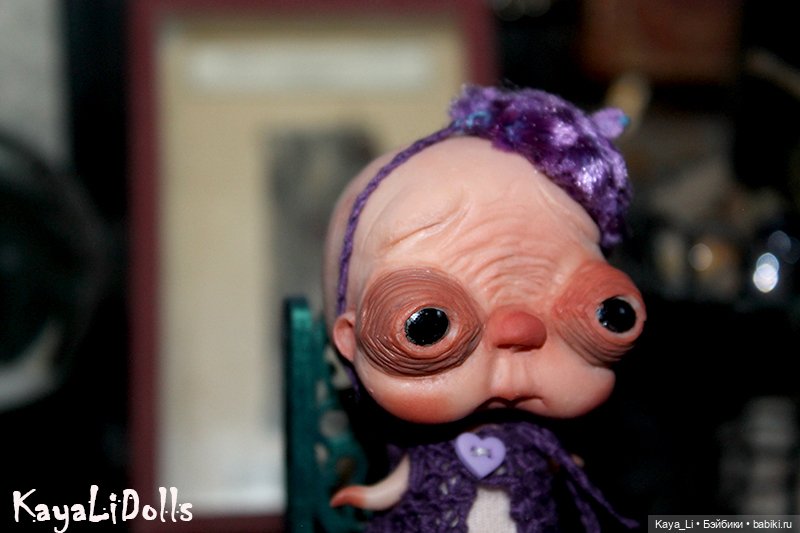 Любимчик приоделся — Игрушки в смешанной технике (мех и глина): Арт (фото 3)