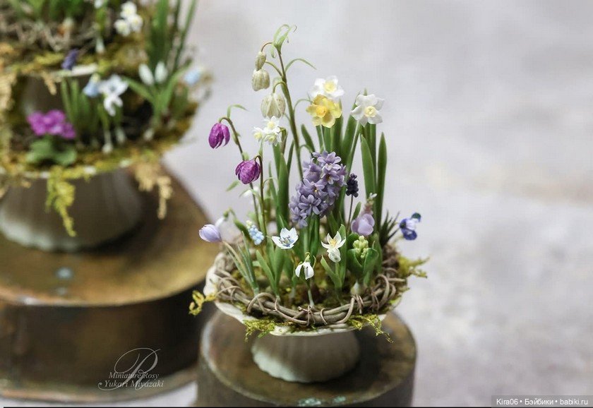 Флористика на Miniature Art Festival Miyagi от Yukari Miyazaki