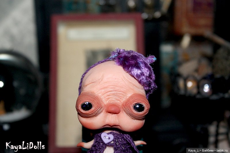 Любимчик приоделся — Игрушки в смешанной технике (мех и глина): Арт (фото 7)