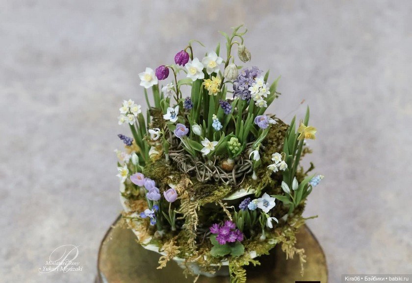 Флористика на Miniature Art Festival Miyagi от Yukari Miyazaki (фото 3)