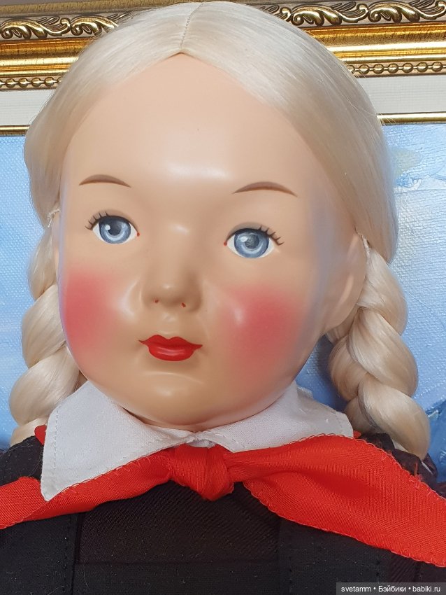 Школьница, копия куклы великого Льва Разумовского