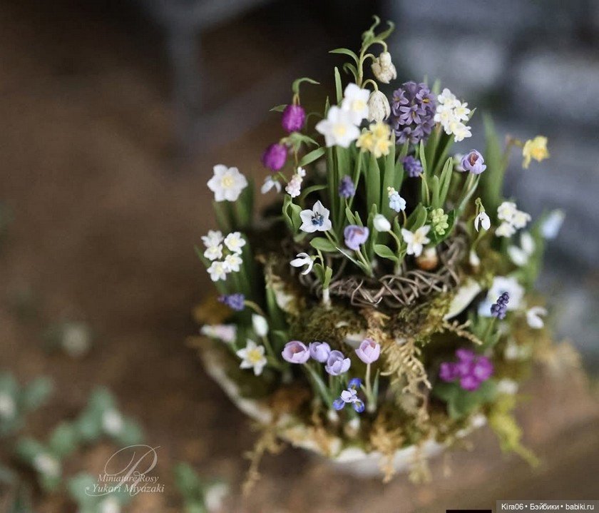 Флористика на Miniature Art Festival Miyagi от Yukari Miyazaki (фото 4)