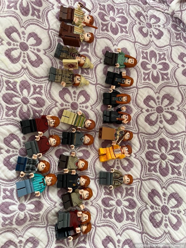 Фигурки персонажей из лего Гарри Поттера ,и ещё немного наборов. Последний топик))