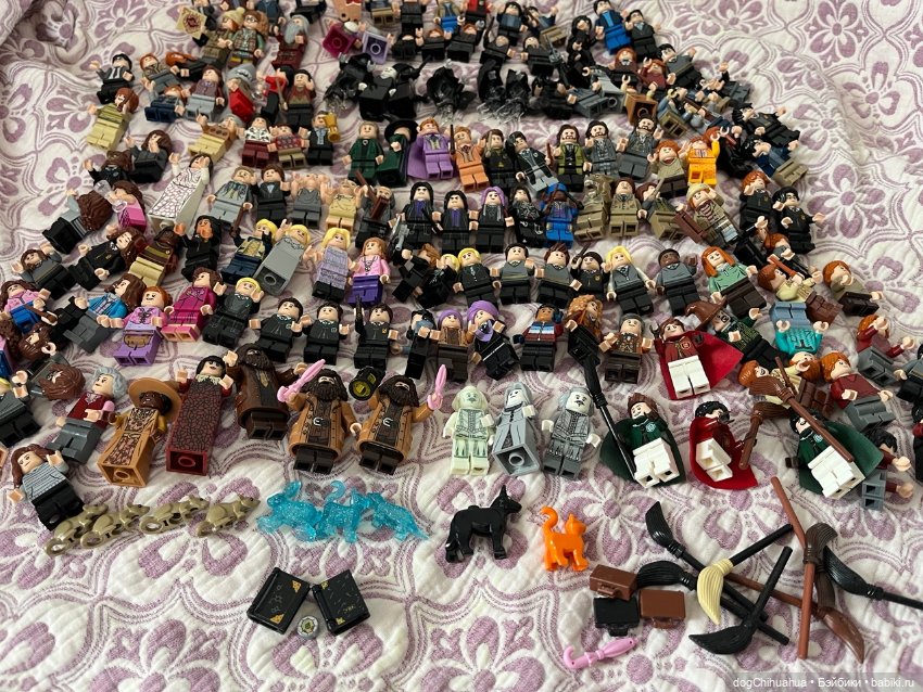 Фигурки персонажей из лего Гарри Поттера ,и ещё немного наборов. Последний топик))