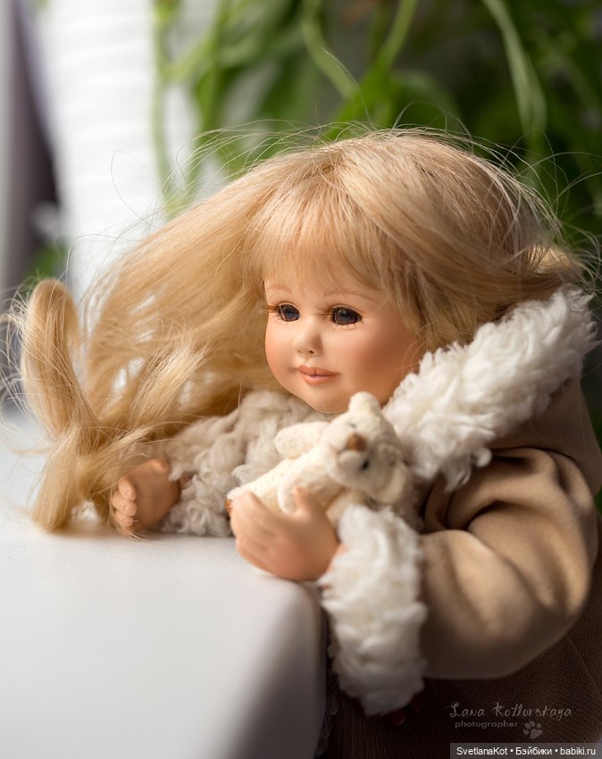 Элечка — Куклы Gabriele Muller (Габриэле Мюллер): немецкий фарфор (фото 7)