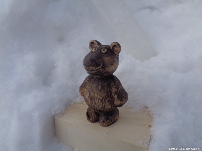 Мечтательный медведь. С добрым взглядом (фото 2)