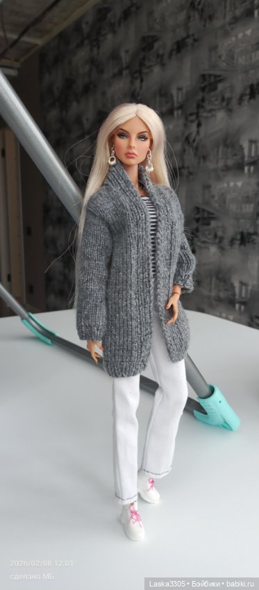 Работы спицами — Одежда и обувь для кукол своими руками: фото