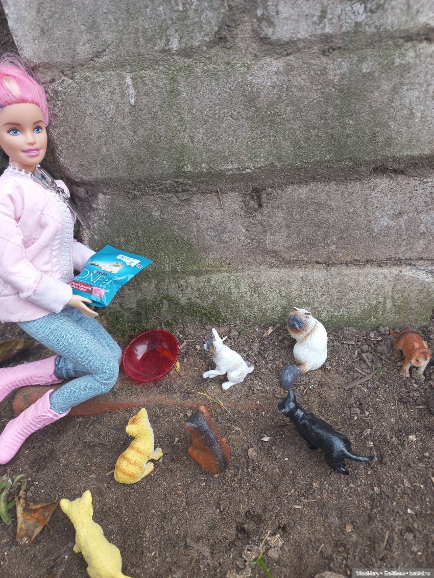 День кошек — Куклы Barbie (Барби): Looks (фото 7)