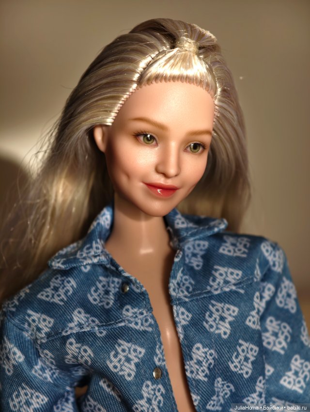 ООАК Барби Вайлет — ООАК и кастом Барби (Barbie): репейнт (фото 9)