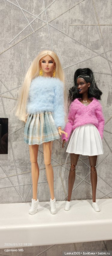 Работы спицами — Одежда и обувь для кукол своими руками: фото (фото 5)