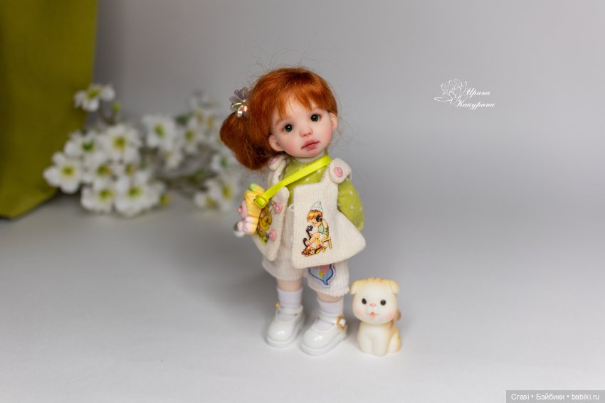 С первым днём весны — Лепка авторских кукол: полимерная глина (фото 3)