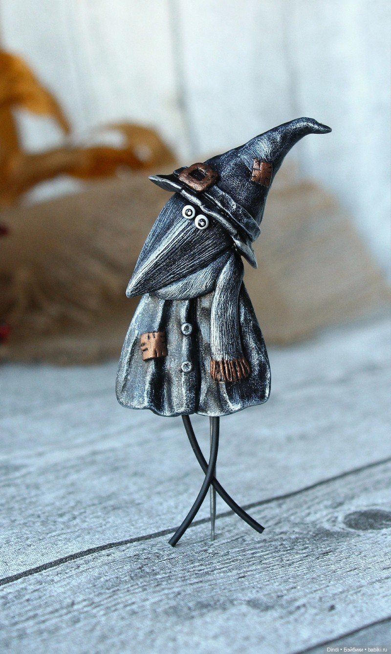 Броши из полимерной глины от Мастерской Дикий Лук (фото 4)