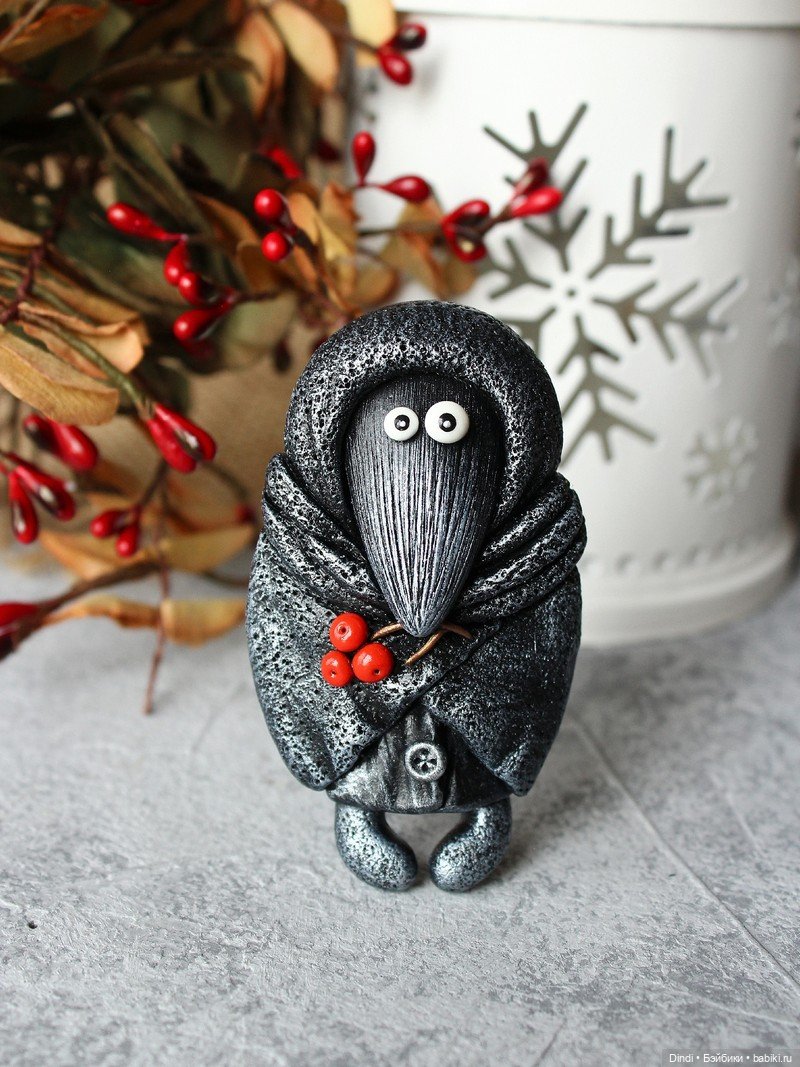 Броши из полимерной глины от Мастерской Дикий Лук (фото 3)