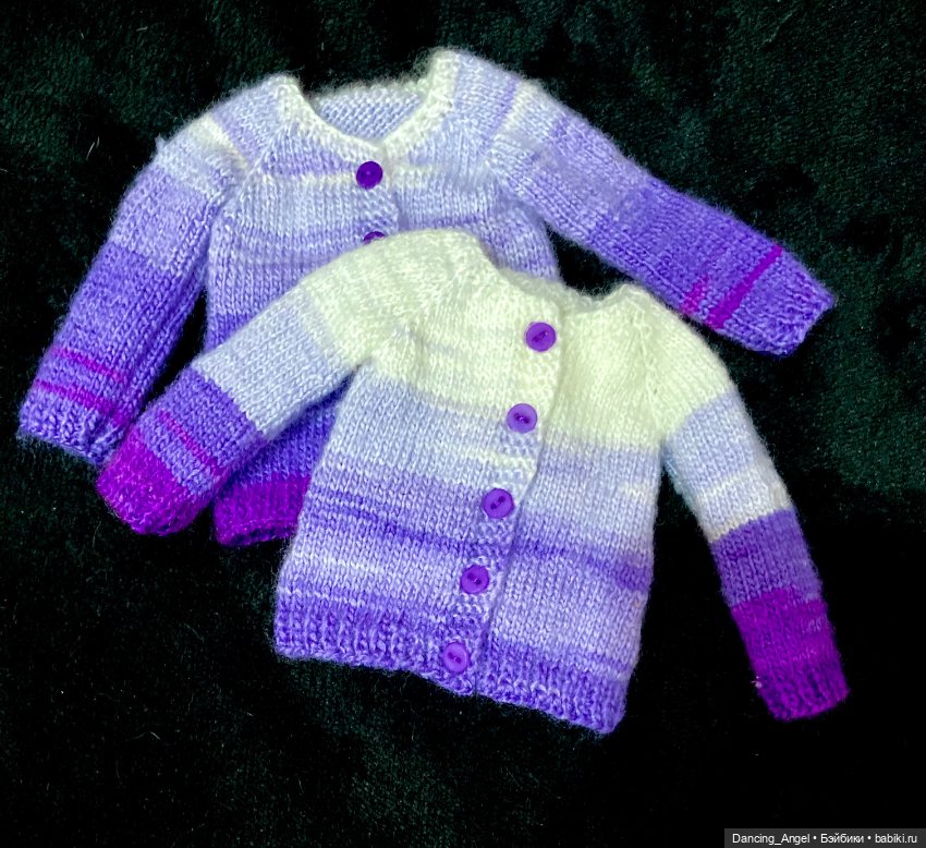 Яркие джемперы — Одежда и обувь для кукол своими руками: фото