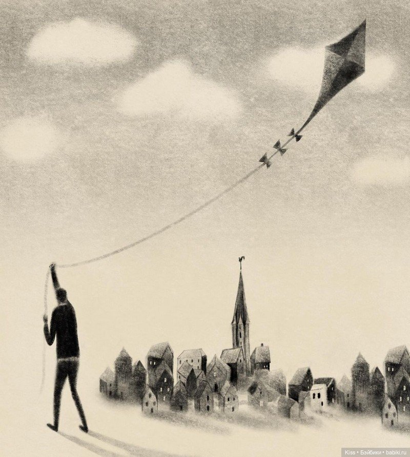 Маленькие островки в море дождя: меланхоличная графика Jeska Verstegen