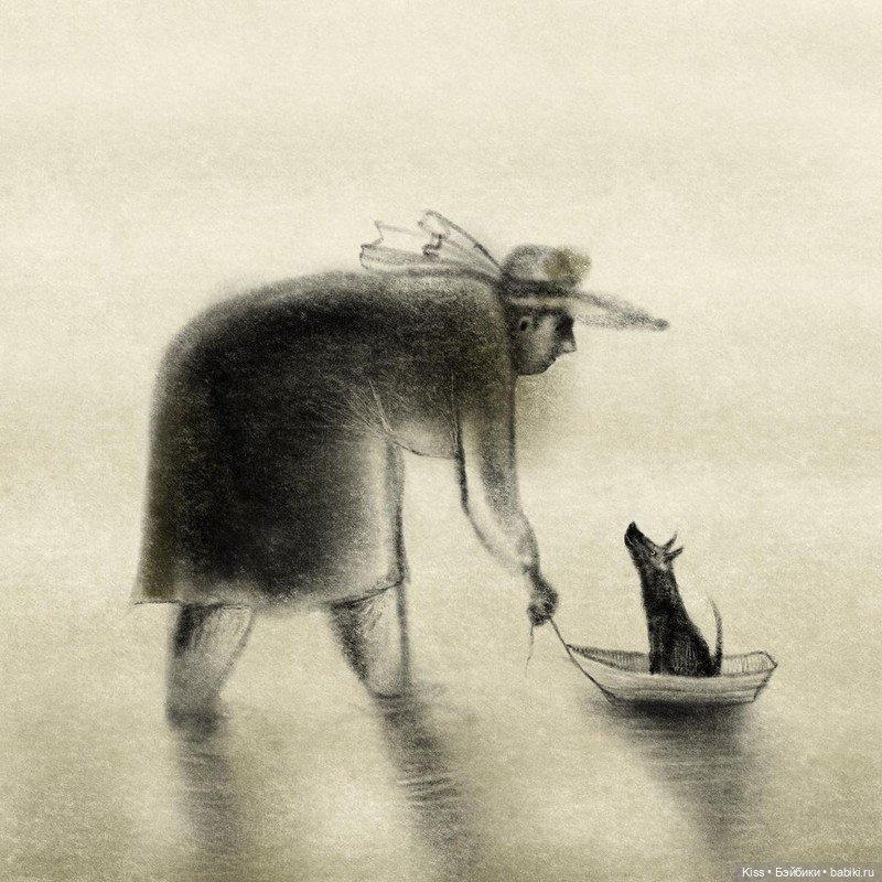 Маленькие островки в море дождя: меланхоличная графика Jeska Verstegen (фото 6)