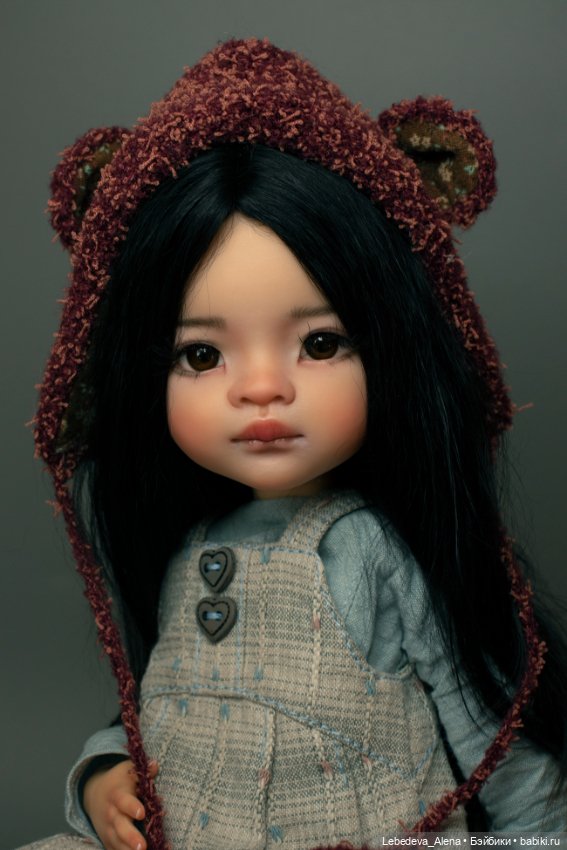 Азиаточка — ООАК Paola Reina (Паола Рейна) и испанских кукол: перерисовка (фото 9)