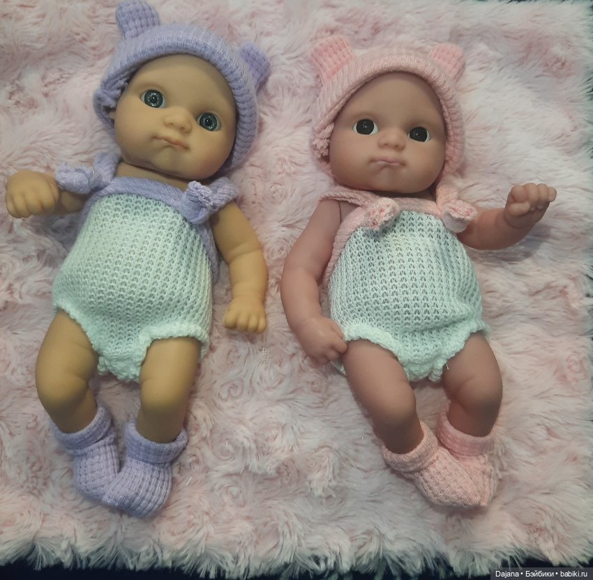 Приехали пупсята-близняшки