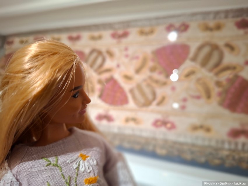 Лада на выставке "Великолепие русского костюма"