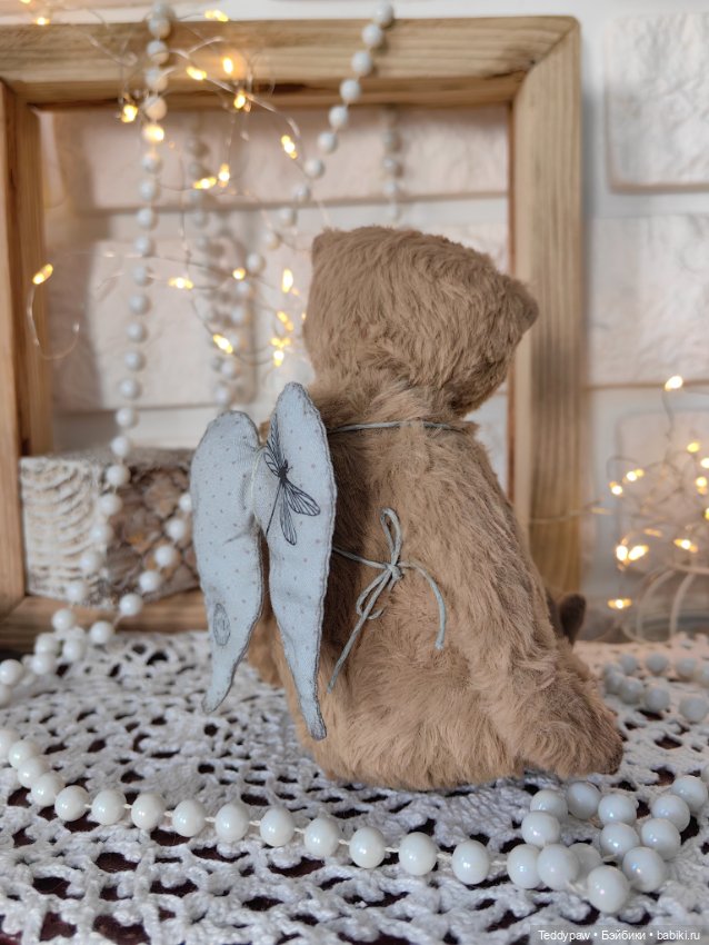 Ангел родился✨ — Авторские мишки Тедди и друзья: фото (фото 2)