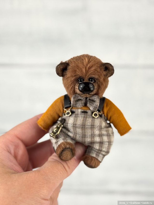 Тедди мишка Дениска — Авторские мишки Тедди и друзья: фото (фото 2)