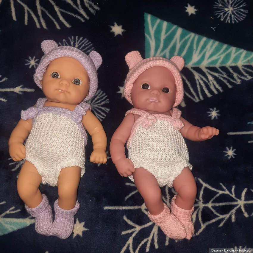 Приехали пупсята-близняшки