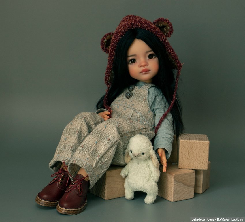 Азиаточка — ООАК Paola Reina (Паола Рейна) и испанских кукол: перерисовка (фото 10)