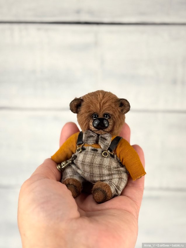 Тедди мишка Дениска — Авторские мишки Тедди и друзья: фото (фото 5)