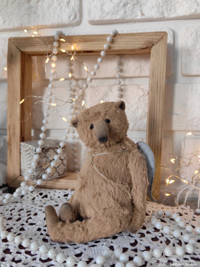 Ангел родился✨ — Авторские мишки Тедди и друзья: фото