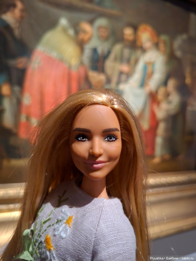 Лада на выставке "Великолепие русского костюма"