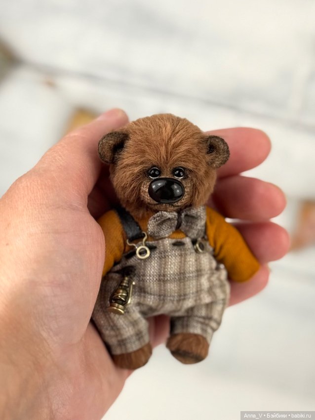 Тедди мишка Дениска — Авторские мишки Тедди и друзья: фото