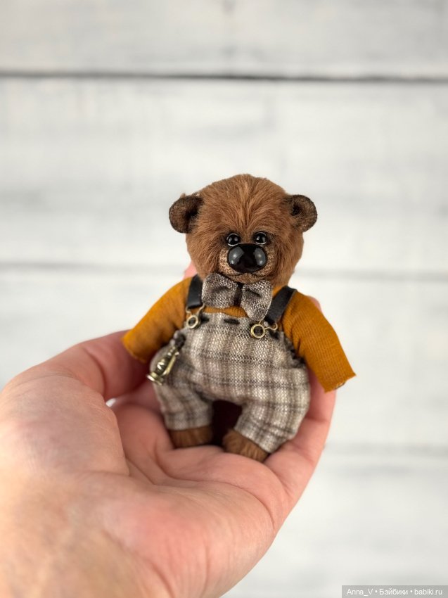 Тедди мишка Дениска — Авторские мишки Тедди и друзья: фото (фото 4)