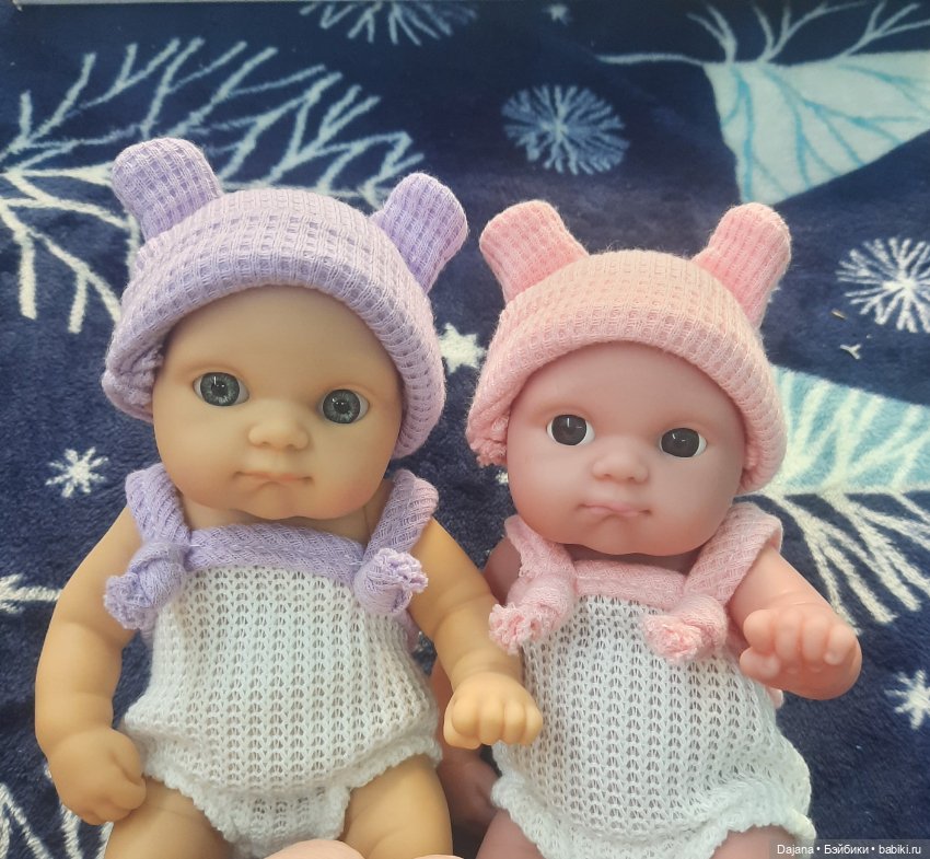 Приехали пупсята-близняшки