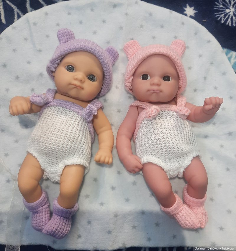 Приехали пупсята-близняшки