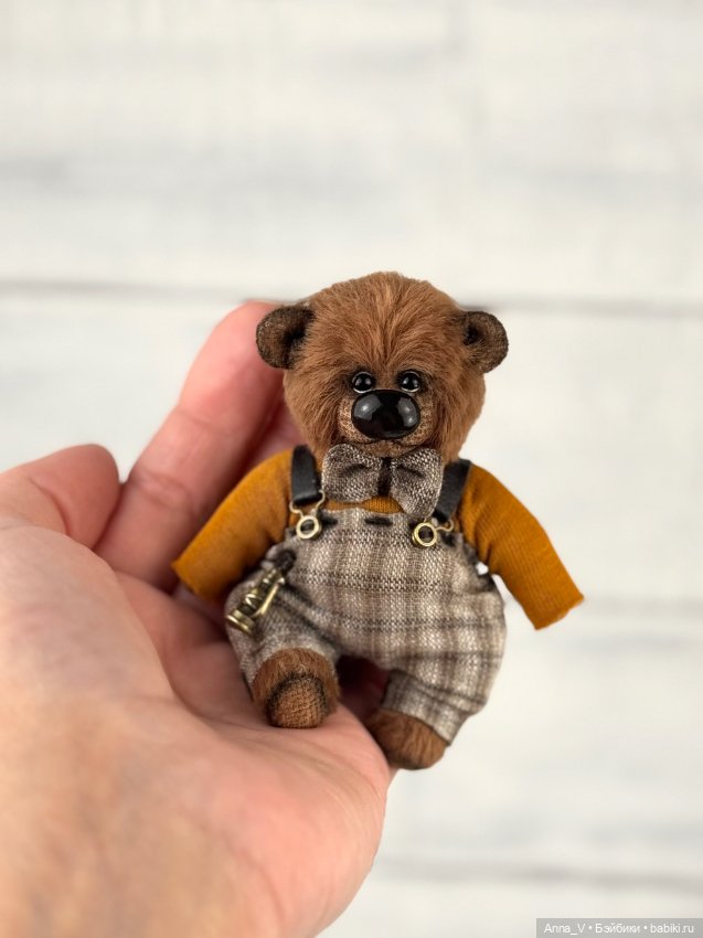 Тедди мишка Дениска — Авторские мишки Тедди и друзья: фото (фото 3)