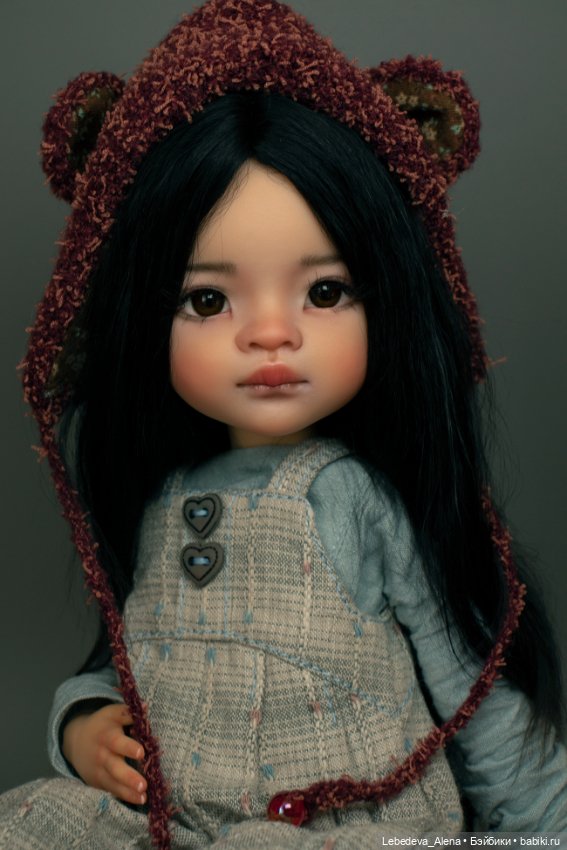 Азиаточка — ООАК Paola Reina (Паола Рейна) и испанских кукол: перерисовка (фото 8)