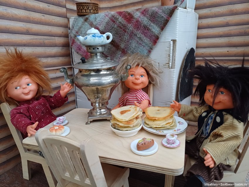 Чай с блинами🥞 — Винтажные куклы ГДР (Немки): Бигги (фото 7)