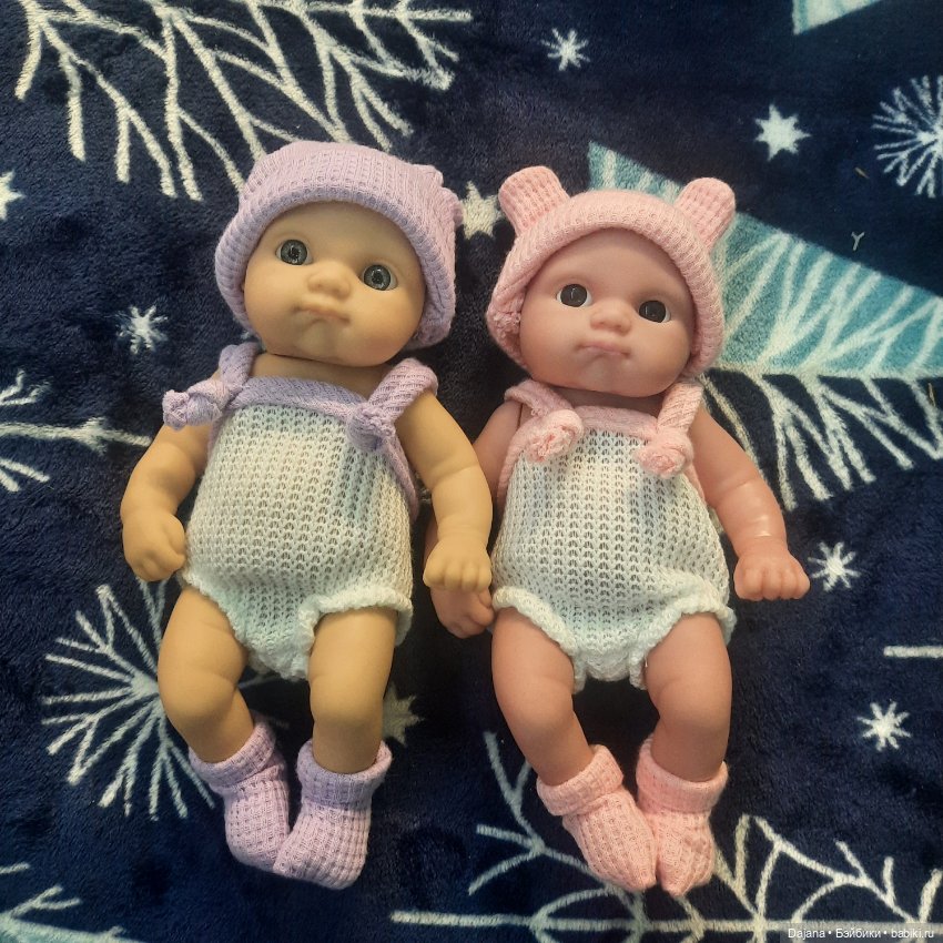 Приехали пупсята-близняшки