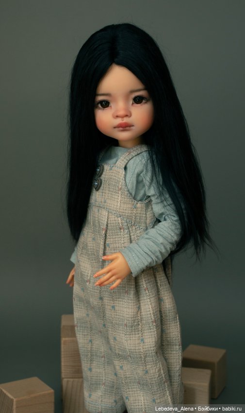 Азиаточка — ООАК Paola Reina (Паола Рейна) и испанских кукол: перерисовка (фото 3)