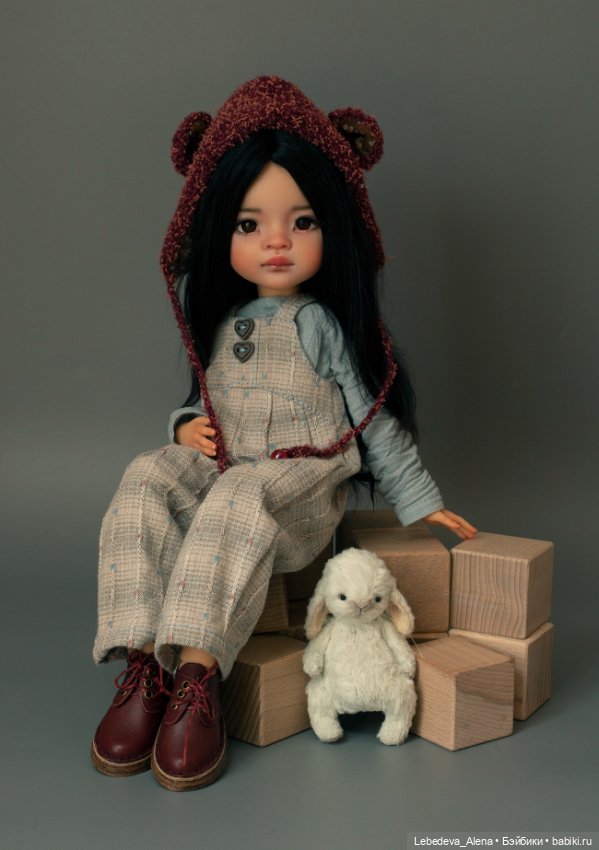 Азиаточка — ООАК Paola Reina (Паола Рейна) и испанских кукол: перерисовка (фото 6)